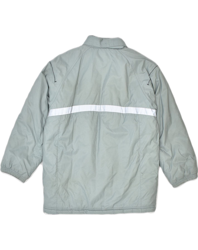 ADIDAS Boys Windbreaker Jacket 11-12 Years Grey Polyester Winter | Vintage | Thrift | Second-Hand | Used Clothing | Messina Hembry 