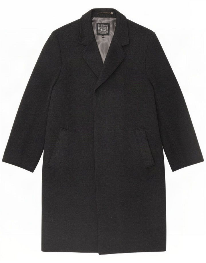Sergio rossi Mens Overcoat UK 42 XL Grey Wool