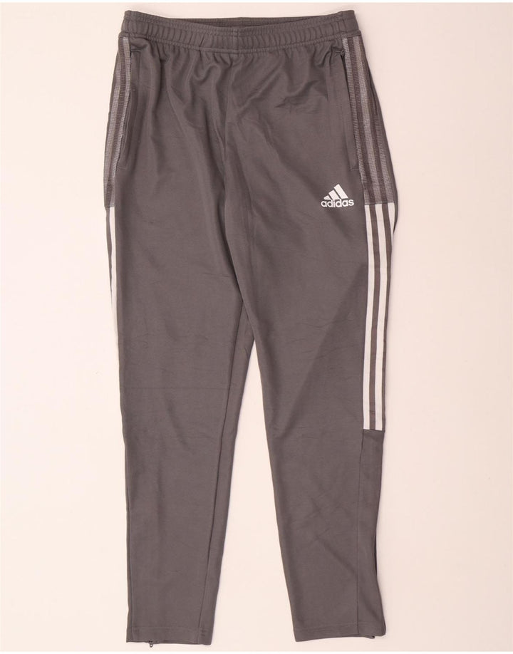 ADIDAS Mens Aeroready Tracksuit Trousers Medium Grey