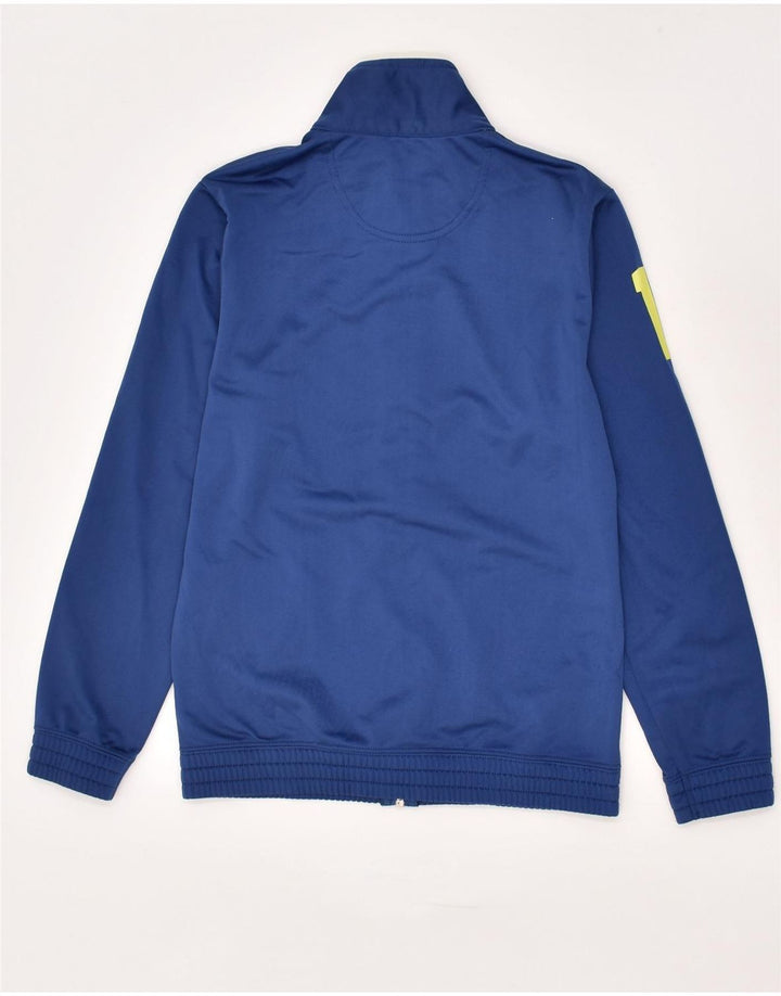 CHAMPION Boys Graphic Tracksuit Top Jacket 9-10 Years Medium Navy Blue | Vintage Champion | Thrift | Second-Hand Champion | Used Clothing | Messina Hembry 