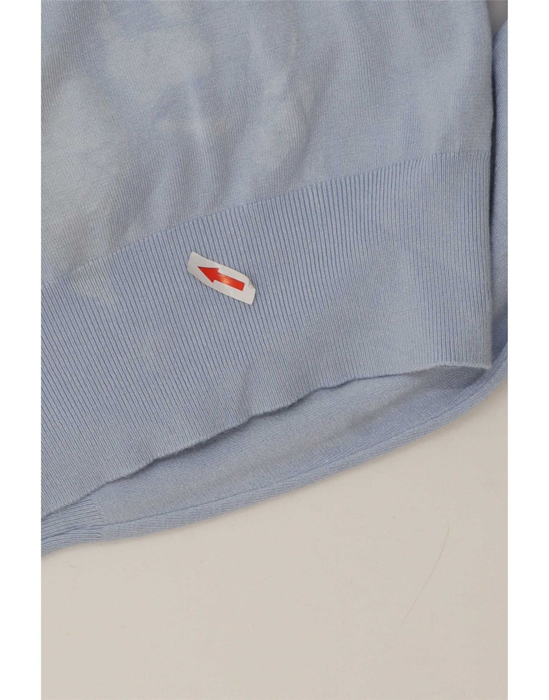 Zara Womens Boat Neck Jumper Sweater UK 16 Large Blue
