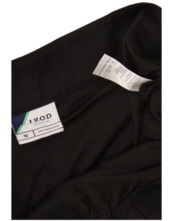 IZOD Womens Skort Large W32 L7 Black Polyester