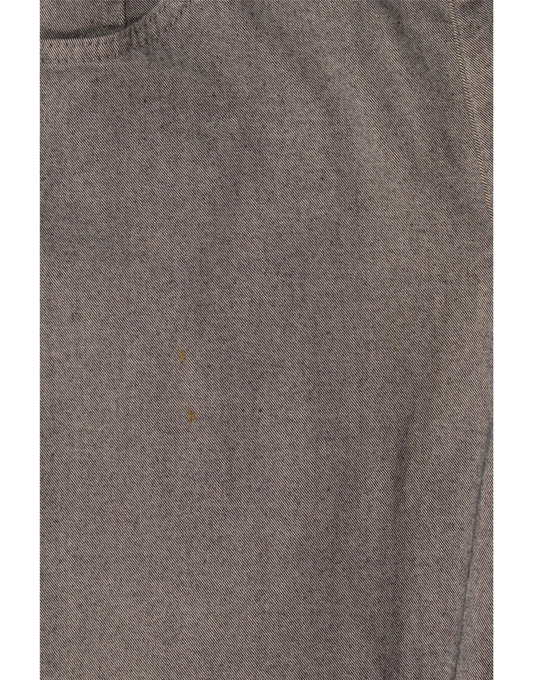 Ted Baker Mens Slim Casual Trousers W32 L30 Grey Cotton