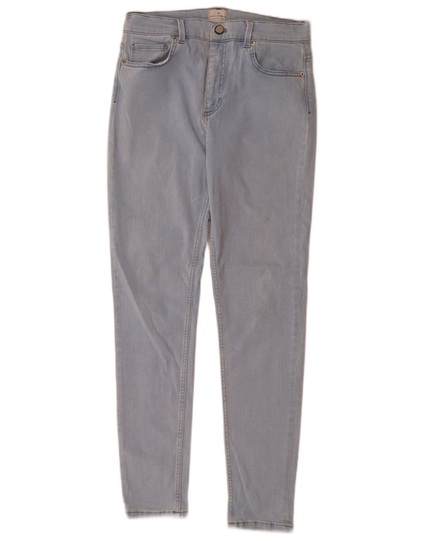 French Connection Womens Slim Jeans UK 12 Medium W28 L28 Blue Cotton