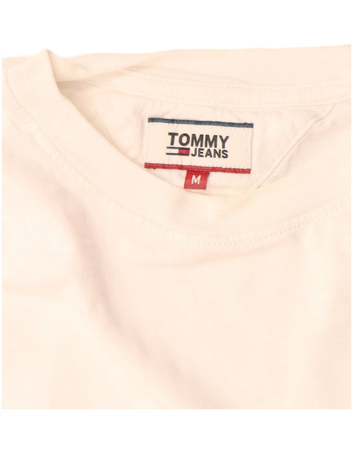 Tommy Hilfiger Mens Graphic Top Long Sleeve Medium White