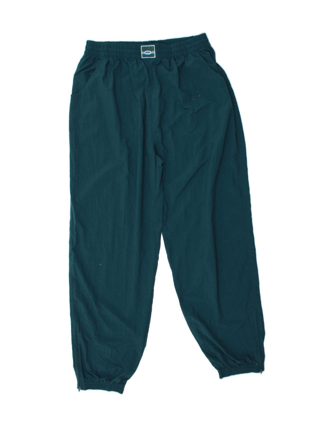 CRANE Mens Tracksuit Trousers Joggers 2XL Green Polyester
