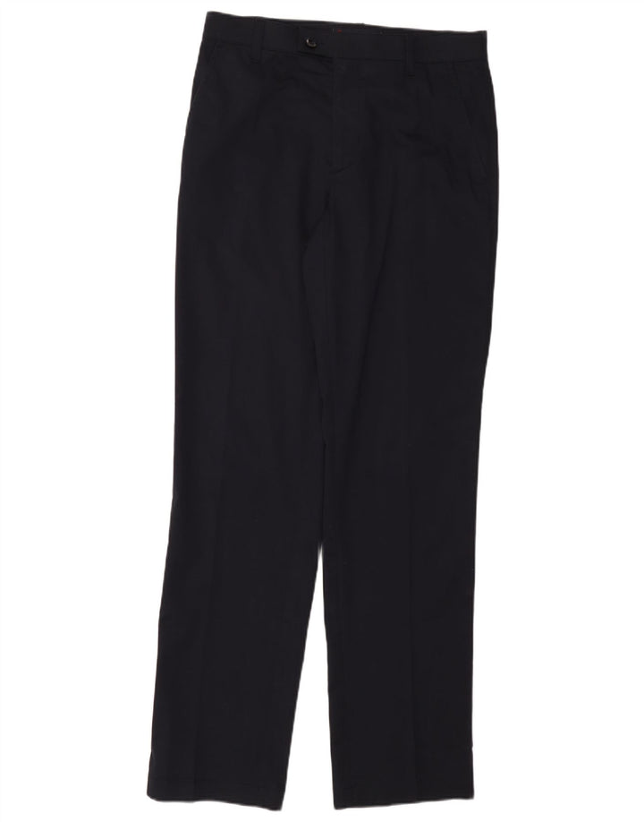 CONTE OF FLORENCE Mens Suit Trousers IT 48 Medium W32 L33 Navy Blue