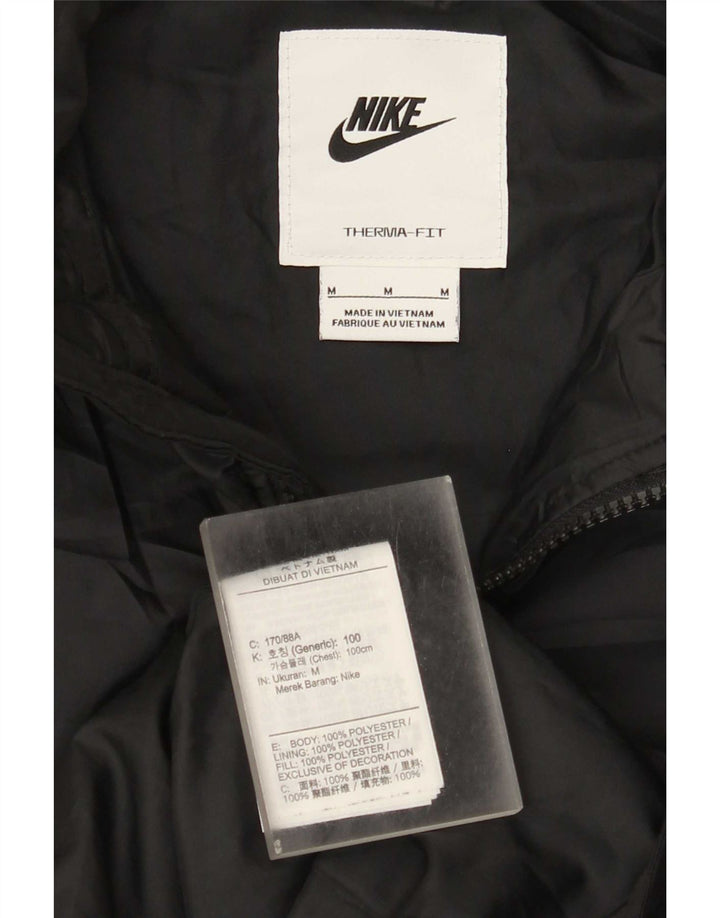Nike Mens Therma-Fit Padded Gilet UK 38 Medium Black Polyester