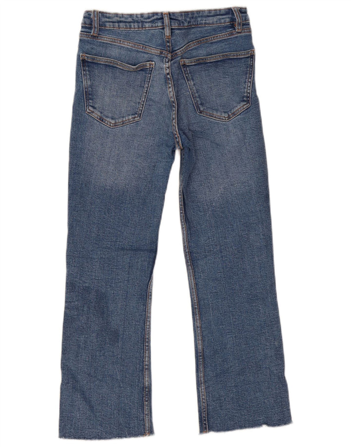 Zara Womens Straight Jeans EU 36 XS W26 L24 Blue