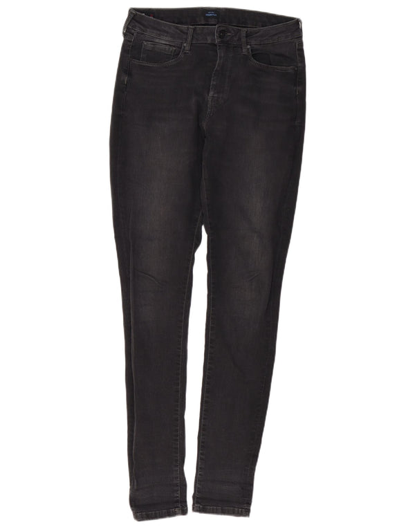 PEPE JEANS Womens Skinny Jeans W29 L32  Black Cotton