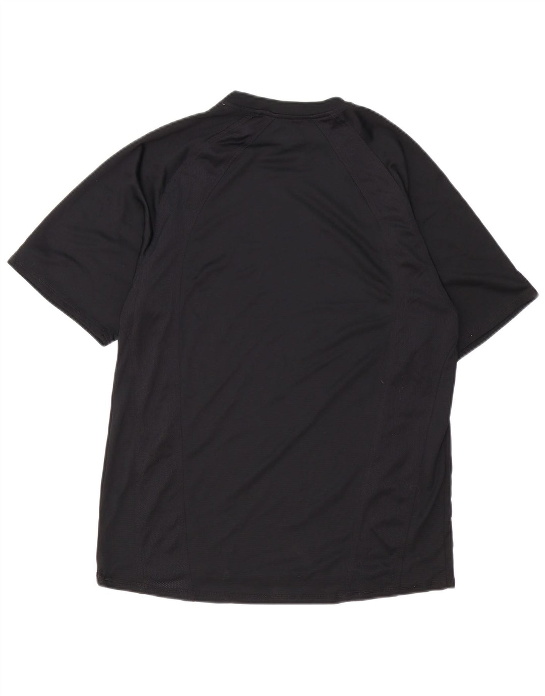 RUSSELL ATHLETIC Mens T-Shirt Top Medium Black Polyester