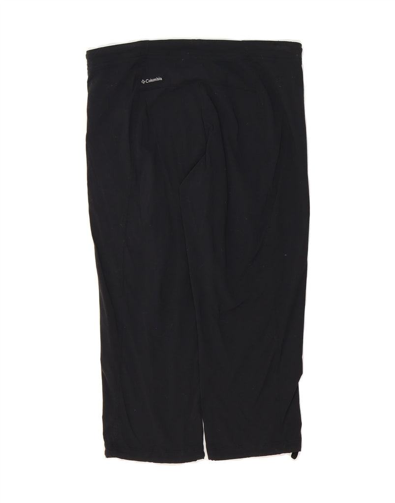 COLUMBIA Womens Omni-Shield Capri Trousers US 4 Small W32 L18 Black Vintage Columbia and Second-Hand Columbia from Messina Hembry 