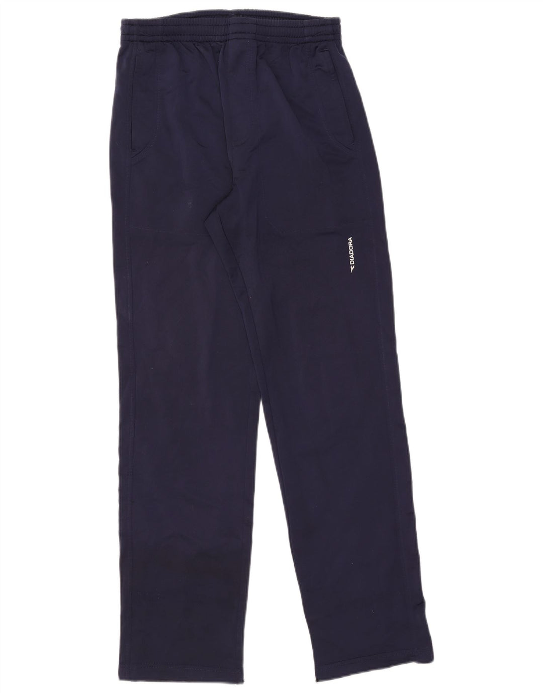 Diadora Mens Tracksuit Trousers IT 46 Small Navy Blue Polyester
