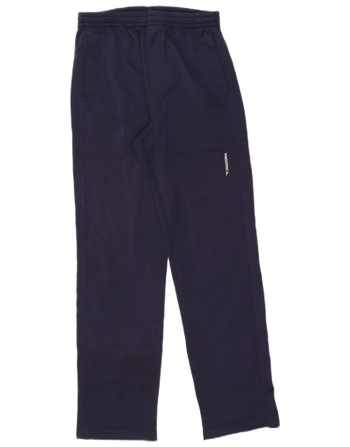 Diadora Mens Tracksuit Trousers IT 46 Small Navy Blue Polyester