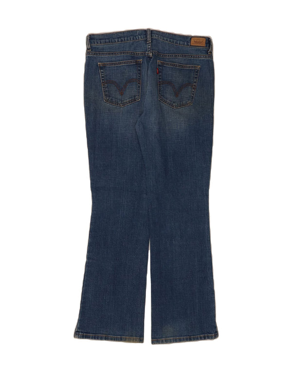 LEVI'S Womens 515 Bootcut Jeans US 12 Large W34 L32 Blue Cotton