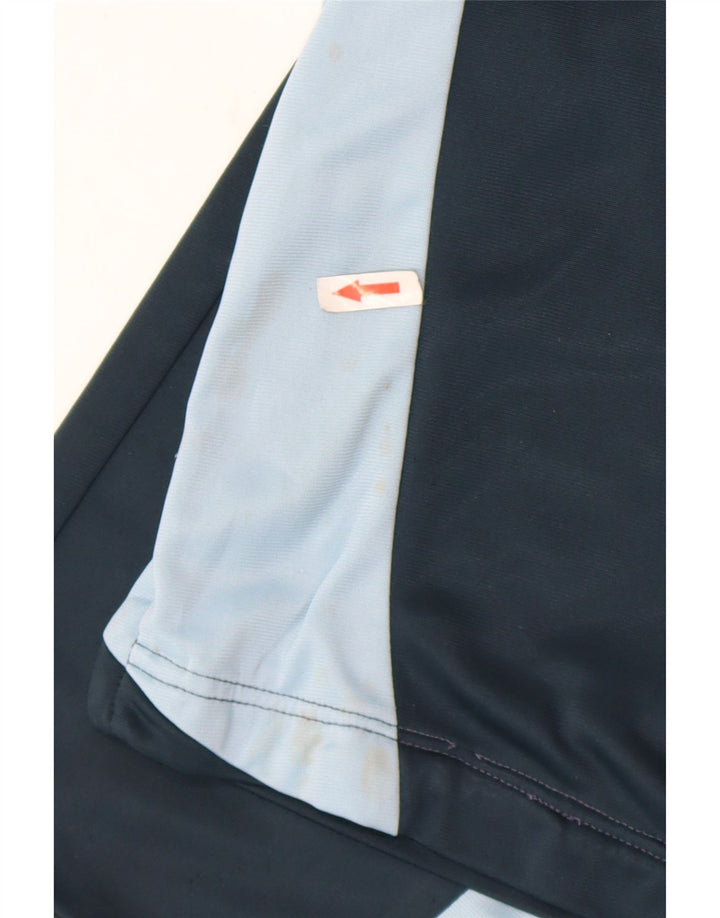 Lotto Mens Full Tracksuit Large  Navy Blue Colourblock Polyester