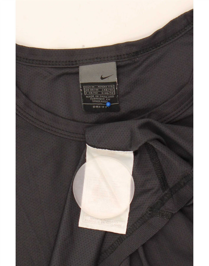 Nike Mens Vest Top UK 39/41 Medium Black Polyester