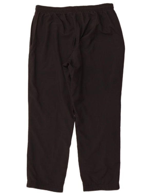 NIKE Mens Dri Fit Tracksuit Trousers Joggers 2XL  Black Polyester