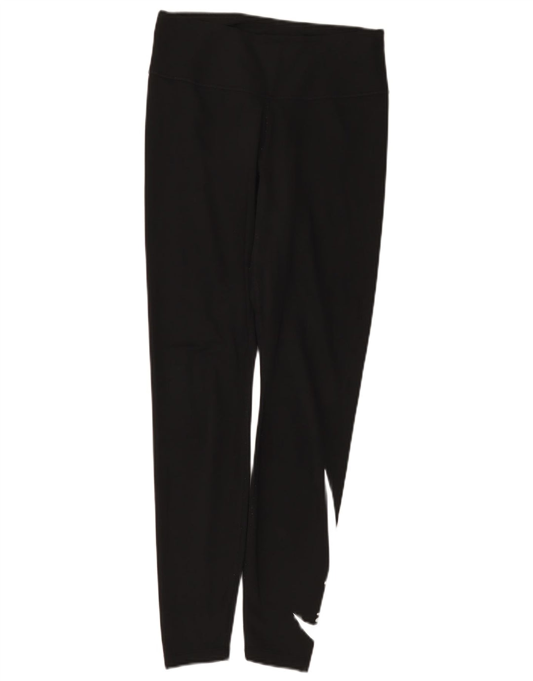 Nike Womens Dri Fit Graphic Leggings UK 12 Medium Black Polyester