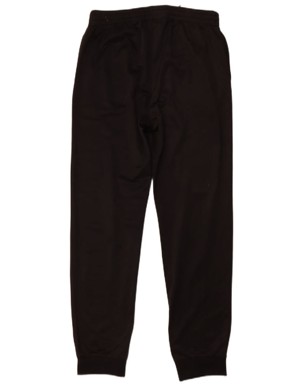 KAPPA Mens Tracksuit Trousers Joggers Small  Black Polyester
