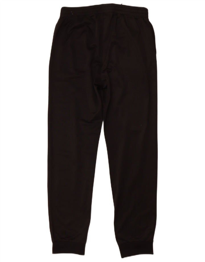 KAPPA Mens Tracksuit Trousers Joggers Small  Black Polyester