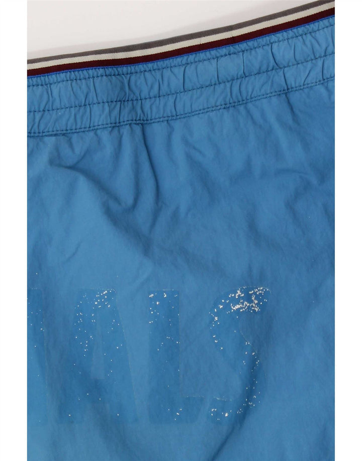 Colmar Mens Graphic Swimming Shorts IT 50 Large Blue Nylon