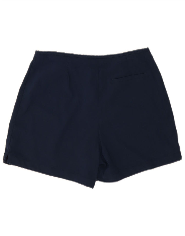 Nike Womens Shorts UK 12 Medium W28 Navy Blue Nylon