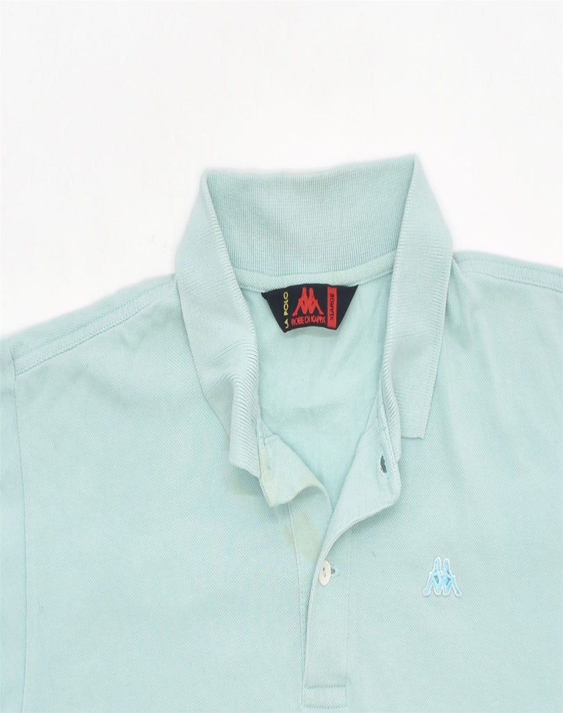 KAPPA Mens Polo Shirt XL Blue Cotton | Vintage | Thrift | Second-Hand | Used Clothing | Messina Hembry 