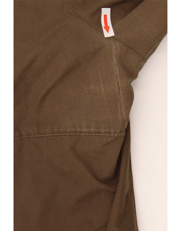 Fjall Raven Mens Straight Cargo Trousers W37 L31 Khaki Polyester