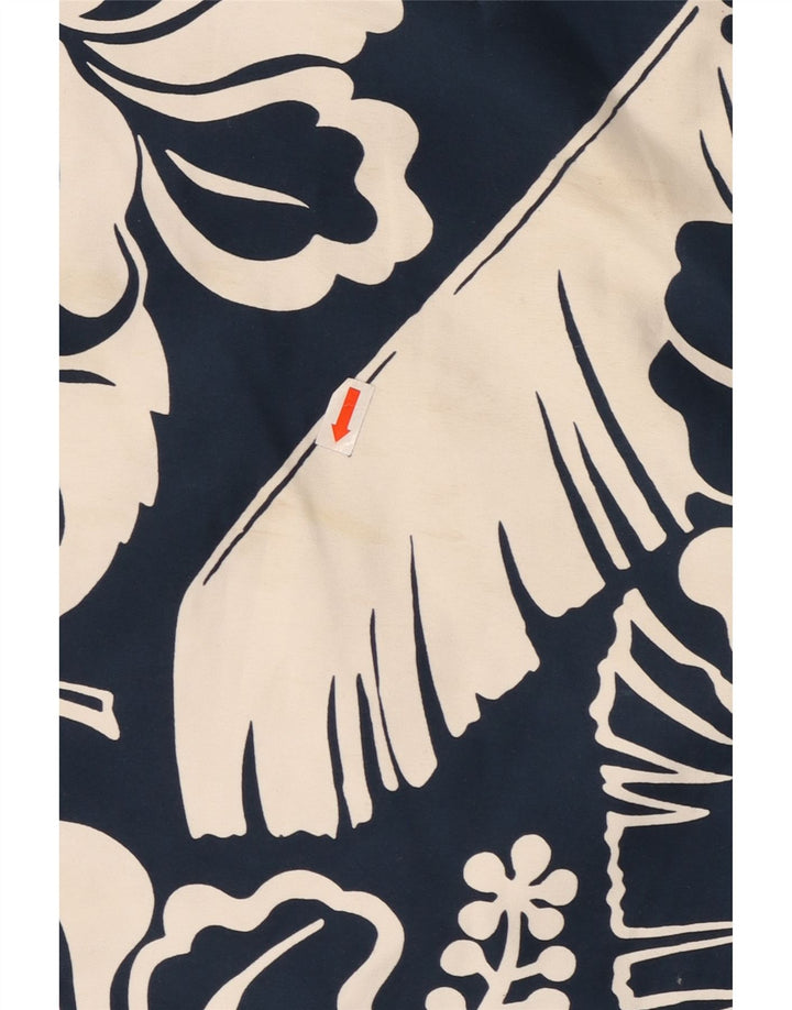 Abercrombie & Fitch Mens Swimming Shorts Medium Black Floral Polyester