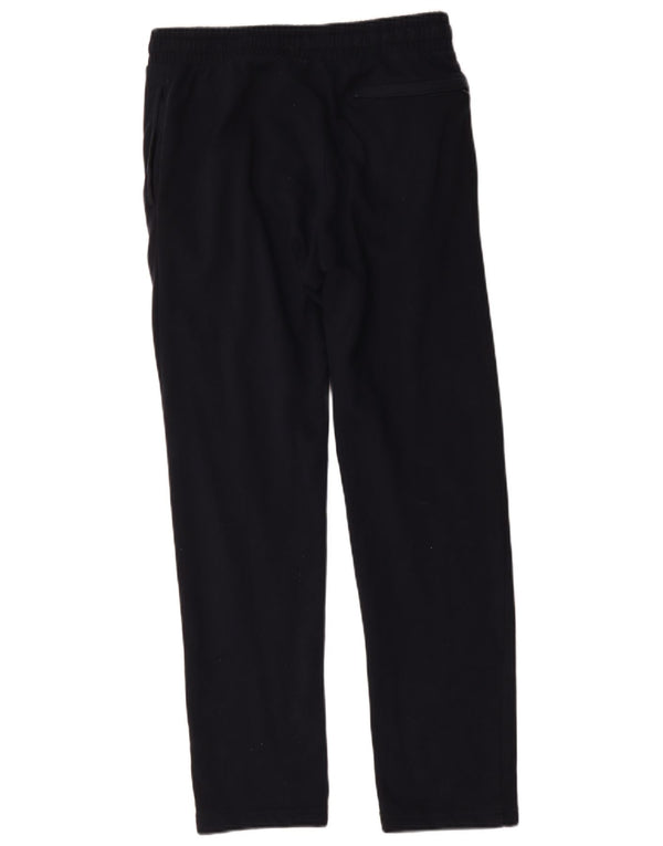 Marks & Spencer Womens Tracksuit Trousers UK 14 Medium Navy Blue Cotton