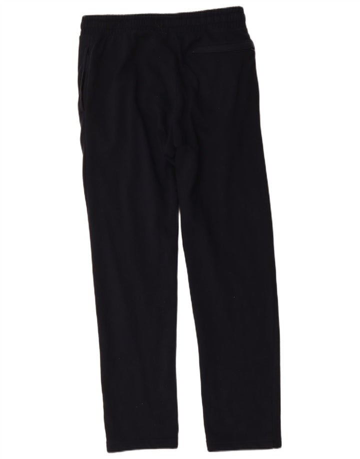Marks & Spencer Womens Tracksuit Trousers UK 14 Medium Navy Blue Cotton