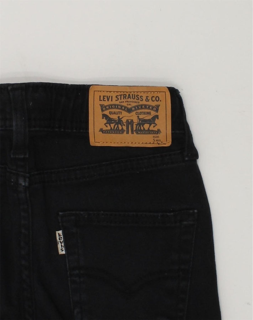 LEVI'S Boys Joggers Tapered Jeans 4-5 Years W20 L18 Black Cotton | Vintage Levi's | Thrift | Second-Hand Levi's | Used Clothing | Messina Hembry 