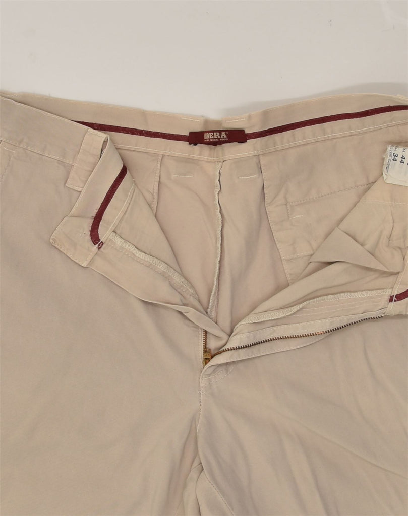 CARRERA Mens Chino Shorts IT 50 Large W34 Beige Cotton | Vintage Carrera | Thrift | Second-Hand Carrera | Used Clothing | Messina Hembry 