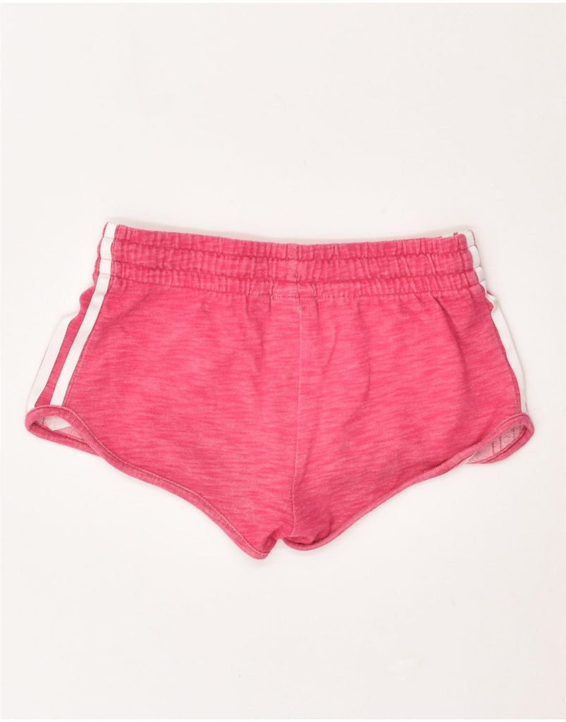 ADIDAS Girls Sport Shorts 13-14 Years Pink Cotton | Vintage Adidas | Thrift | Second-Hand Adidas | Used Clothing | Messina Hembry 