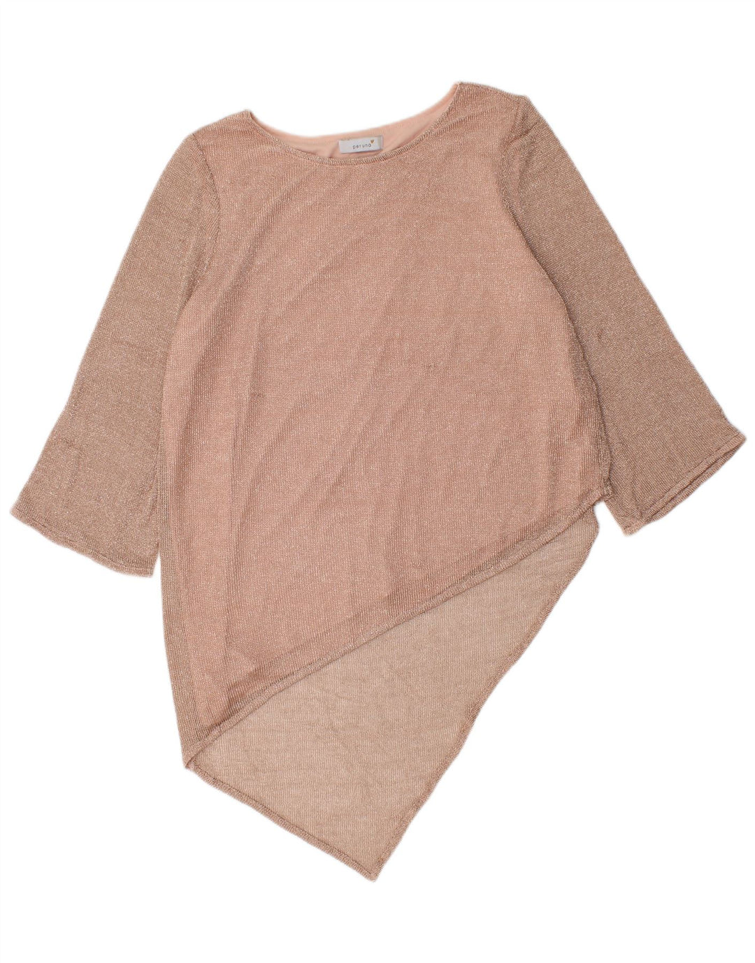 Marks & Spencer Womens Per Una Asymmetrical Dress UK 14 Medium Pink Flecked