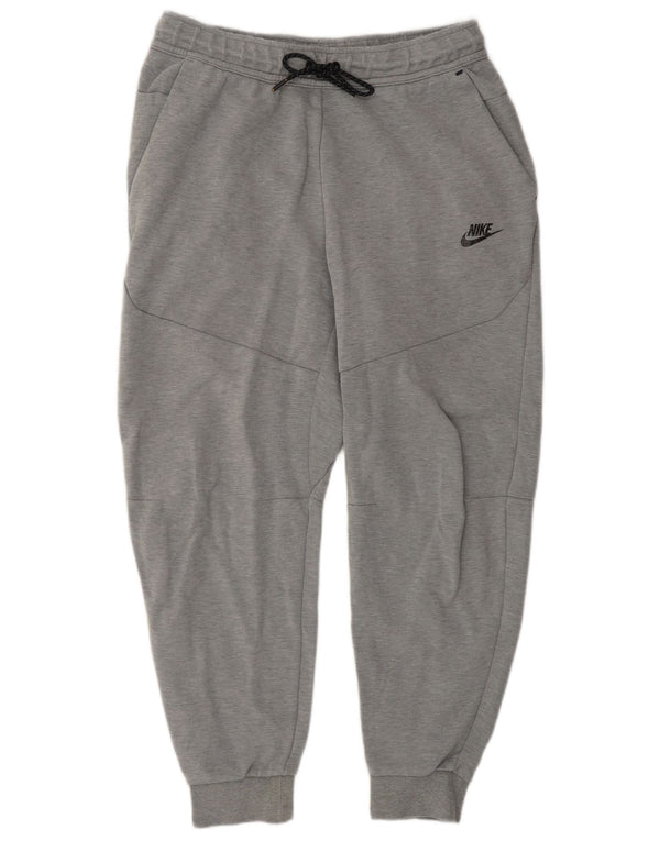 Nike Mens Tracksuit Trousers Joggers Medium  Grey Colourblock Cotton