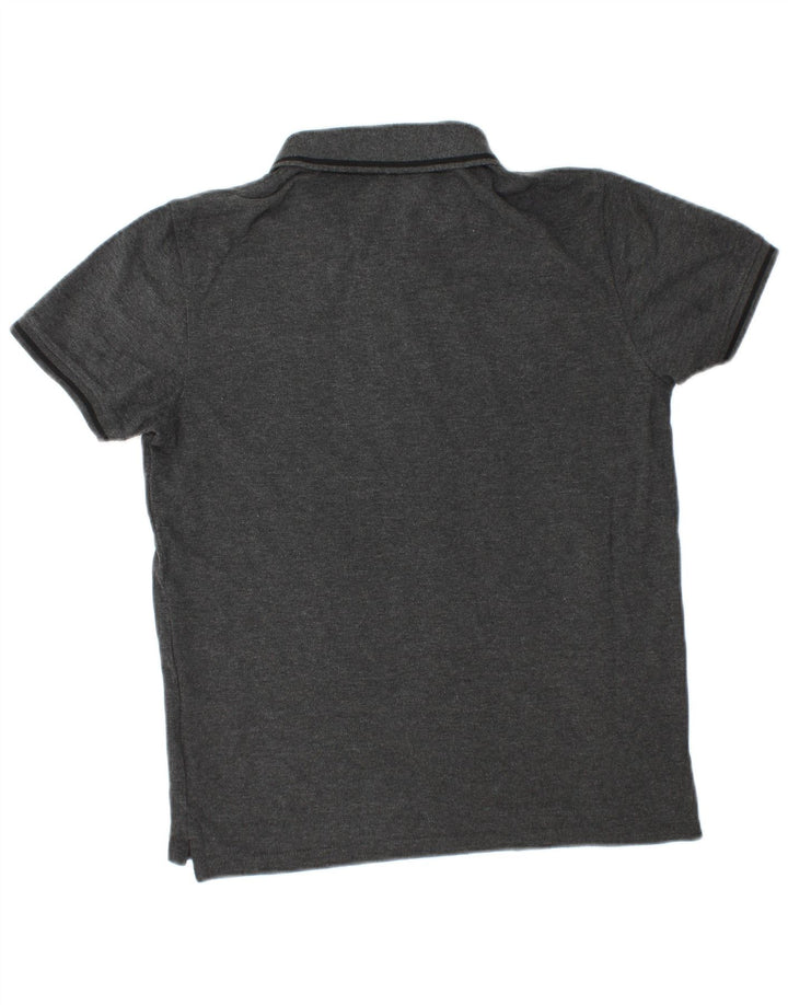 Kappa Mens Polo Shirt Small Grey Cotton
