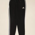 ADIDAS Womens Tracksuit Trousers UK 14 Medium  Black Cotton Vintage Adidas and Second-Hand Adidas from Messina Hembry 