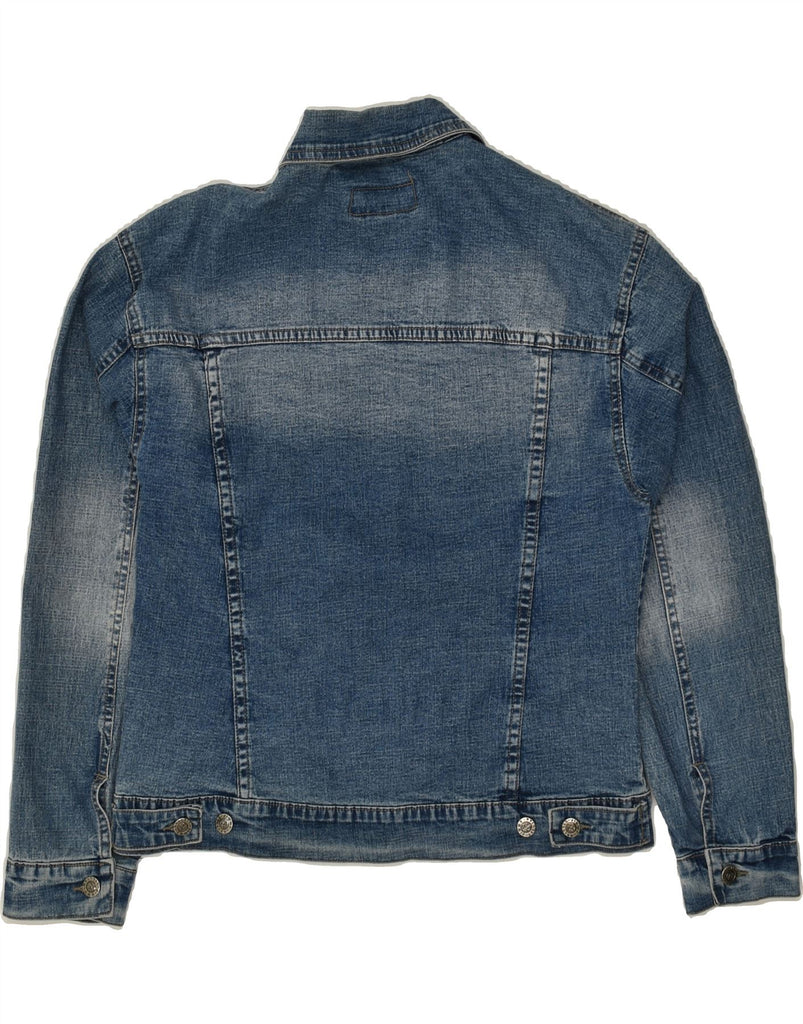 VINTAGE Womens Denim Jacket UK 18 XL Blue Vintage Vintage and Second-Hand Vintage from Messina Hembry 