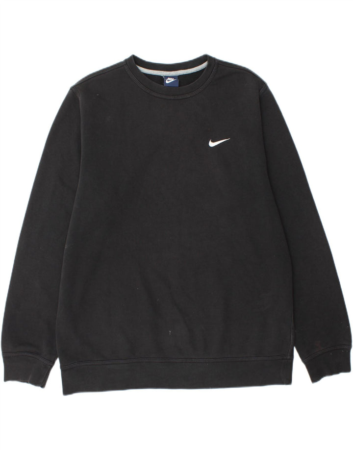 Nike Mens Sweatshirt Jumper XL Black Cotton