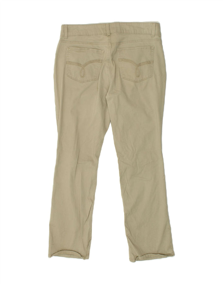 LEE Womens Mid Rise Straight Casual Trousers W34 L27 Grey Vintage Lee and Second-Hand Lee from Messina Hembry 