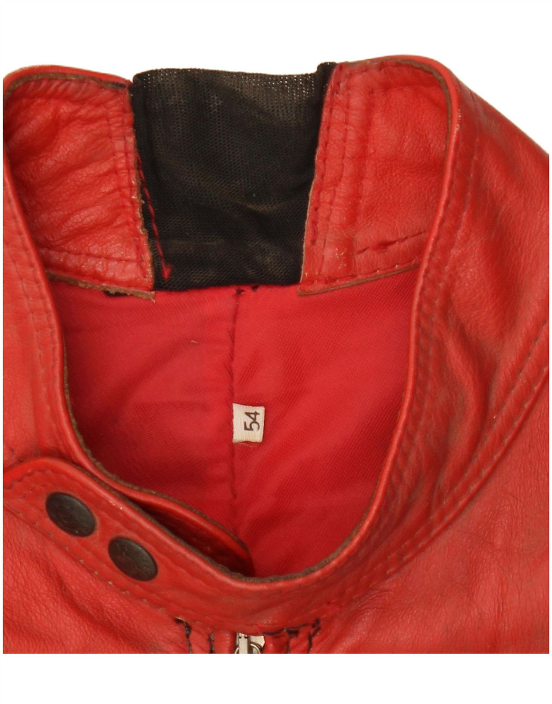 DAINESE Mens Biker Jacket IT 54 2XL Multicoloured Colourblock Leather