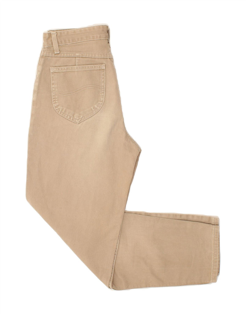 LEE Womens Tapered Jeans W30 L29 Beige Cotton Vintage Lee and Second-Hand Lee from Messina Hembry 