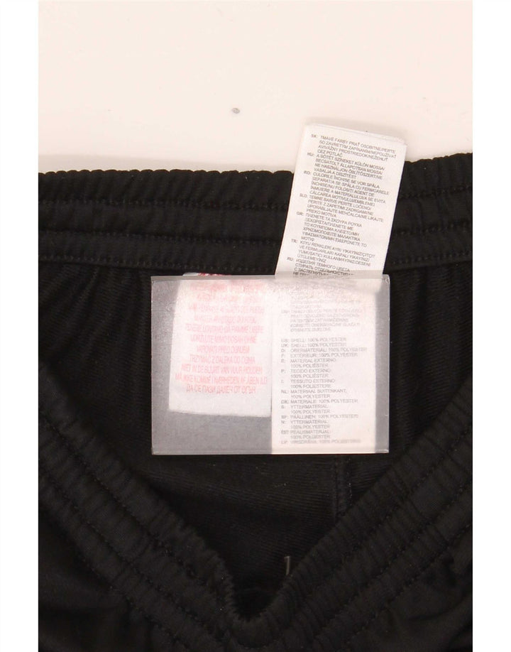 Adidas Boys Tracksuit Trousers Joggers 13-14 Years Black Polyester