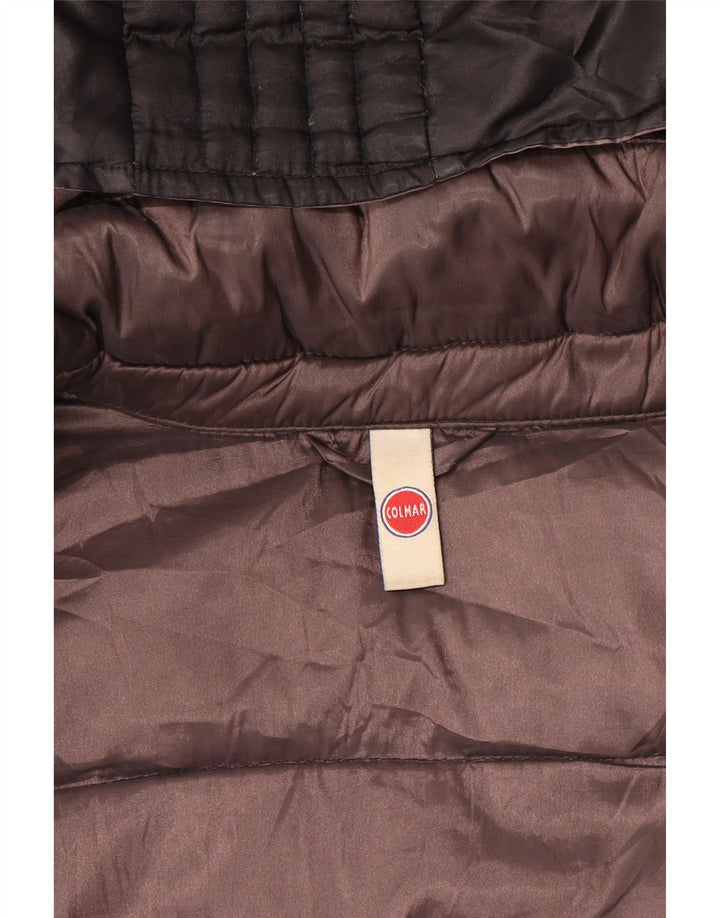 Colmar Womens Hooded Padded Coat UK 14 Medium Black