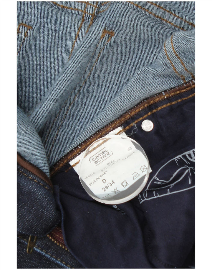 Camel Active Mens Madison Slim Jeans W29 L34 Navy Blue