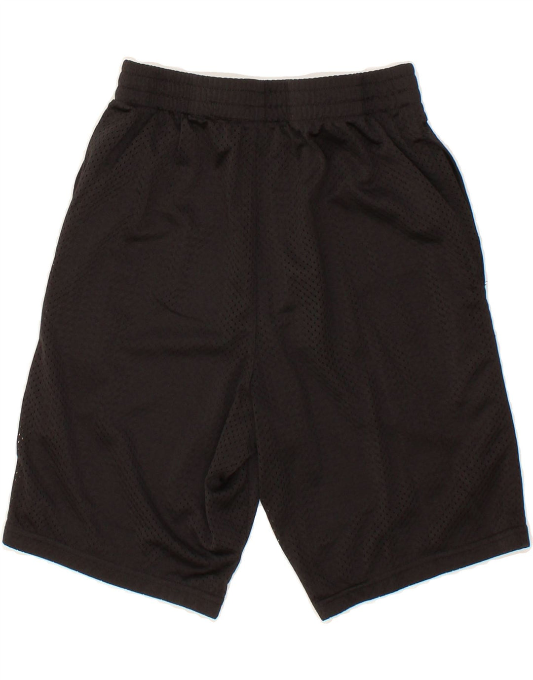 CHAMPION Boys Graphic Sport Shorts 11-12 Years Large Black Polyester Vintage Champion and Second-Hand Champion from Messina Hembry 