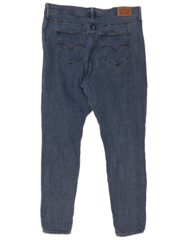 Levi's Womens 721 High Rise Skinny Jeans US 16 2XL W36 L30 Blue Cotton