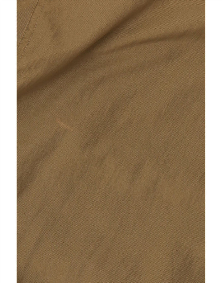 DIADORA Mens Rain Jacket UK 40 Large Khaki Polyamide